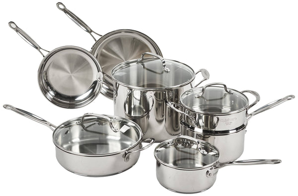 Cuisinart 77-11g Chef's Classic Stainless 11-Piece Cookware Set